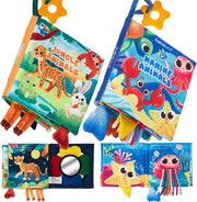 Baby Books 0-6 Months Crinkle Baby Toys 2 PCS